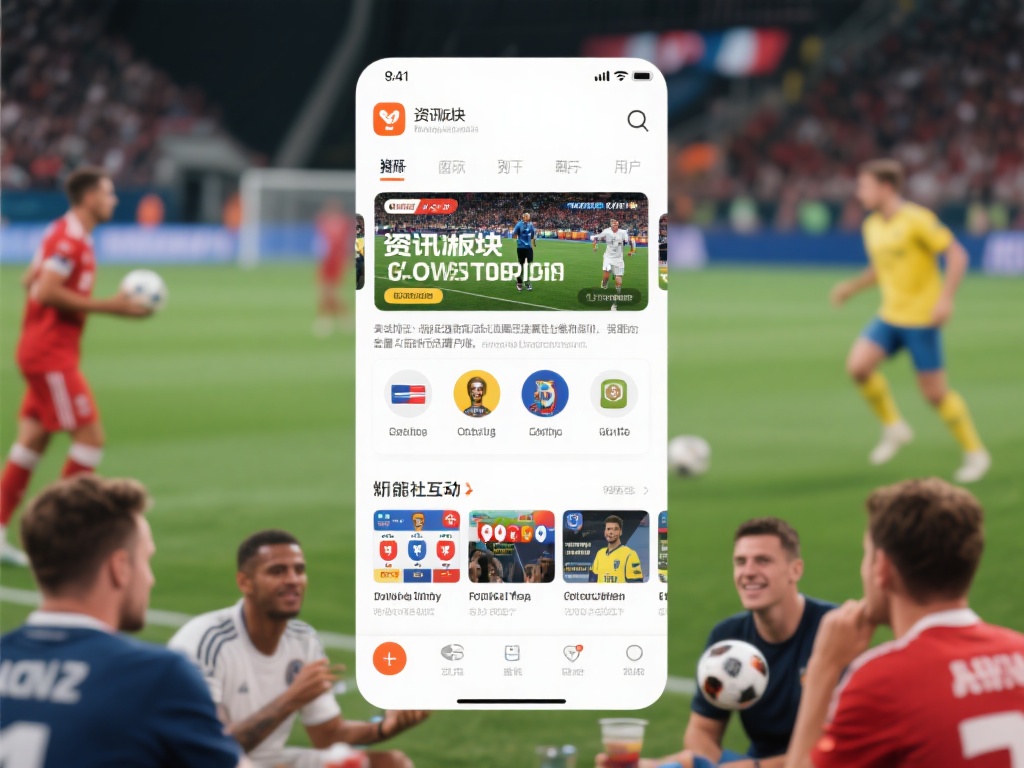 此外，资讯板块为用户提供了最新的体育新闻和赛事预测